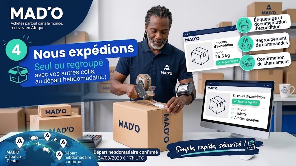 Vous décidez quand partir.